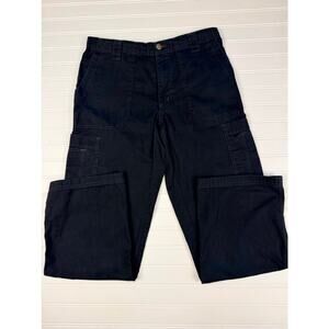 Carhartt Cargo Pants Mens Black Workwear Utility Size Small